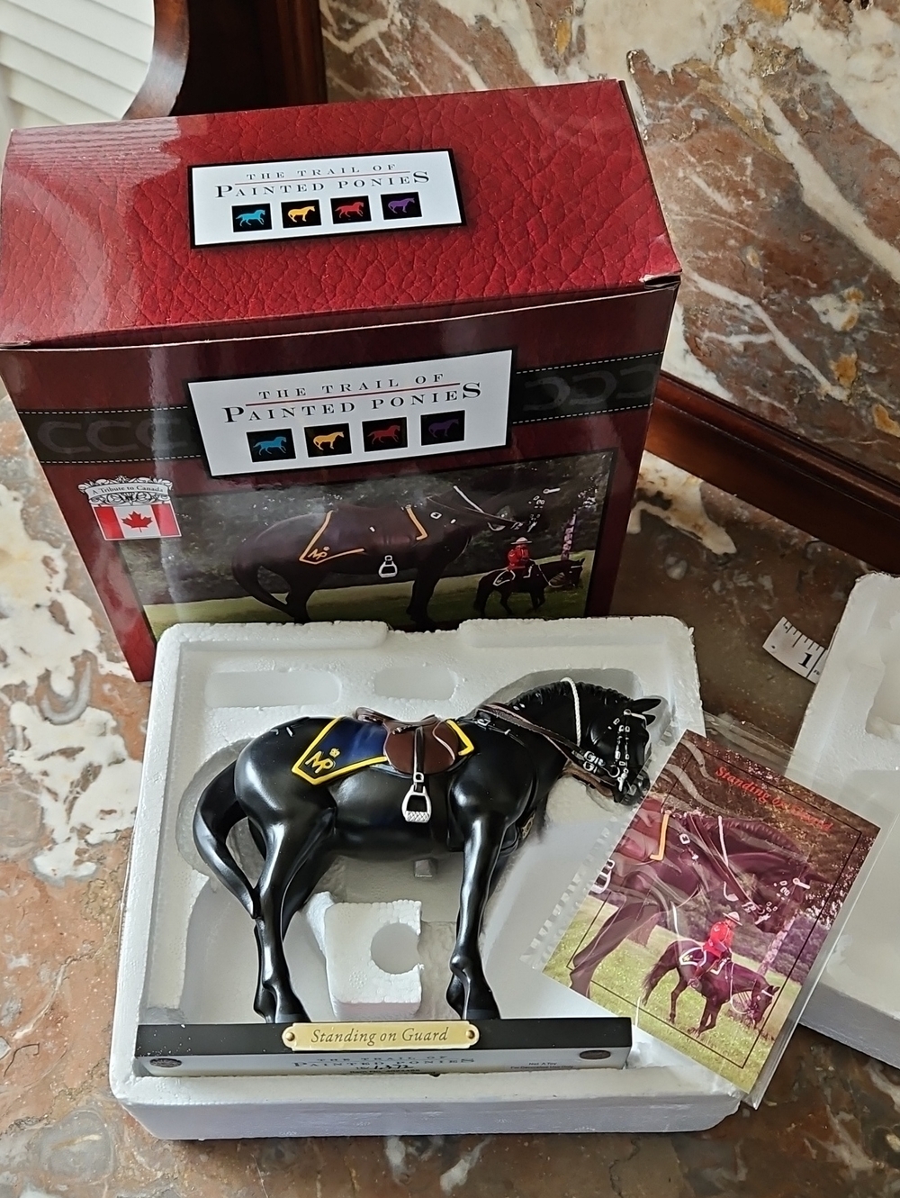 2010 The Trail Of Painted Ponies Standing On Guard Royal Canadian Mounted Police